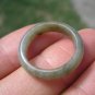 Natural Grade A  Jadeite Jade ring stone mineral carving  Size 6.5 US  A294