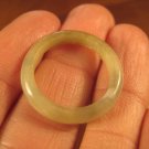 Natural Grade A  Jadeite Jade ring Mineral stone art  Size 7.75 US  A622