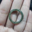 Natural  Grade A  Jadiete  Jade ring stone carving  Size 6.75  A7198