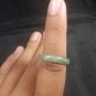 Natural Grade A Jadiete Jade ring stone carving Size 6.75 A7121