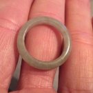 Natural Jade stone mineral Ring Thailand Jewelry Art Size 7 US A703