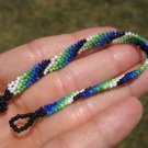 Huichol Bead Indian Bracelet Jewelry Art Hand Made Guadalajara Mexico A68