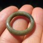 Natural Grade A  Jadeite Jade ring stone carving  Size 6.5 US  A356