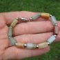 Natural Jade bead  stone bracelet Thailand jewelry art