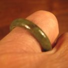 Natural Grade A  Jadeite Jade ring stone mineral carving  Size 7 US  A602