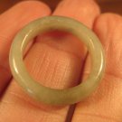 Natural Grade A  Jadeite Jade ring stone mineral carving  Size 7 US  A811