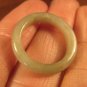 Natural Grade A  Jadeite Jade ring stone mineral carving  Size 7 US  A811