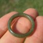 Natural Grade A Jadeite Jade ring stone carving Size 7 US A432