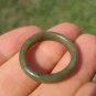 Natural Grade A Jadeite Jade ring stone carving Size 7 US A432