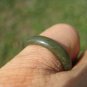 Natural Grade A Jadeite Jade ring stone carving Size 7 US A432