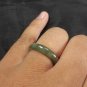 Natural Grade A Jadiete Jade ring stone carving Size 6.75 A7 182