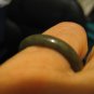 Natural Grade A  Jadeite Jade ring stone carving  Size 6.5 US  A342