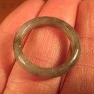 Natural Grade A  Jadeite Jade ring stone mineral carving  Size 7 US  A584
