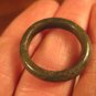 Natural Grade A  Jadeite Jade ring stone mineral carving  Size 7 US  A583