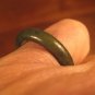 Natural Grade A  Jadeite Jade ring stone mineral carving  Size 7 US  A583