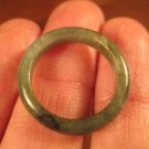 Natural Grade A  Jadeite Jade ring stone mineral carving  Size 7 US  A586