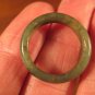Natural Grade A  Jadeite Jade ring stone mineral carving  Size 7 US  A616