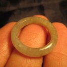 Natural  Grade A  Jadiete  Jade ring stone carving  Size 7.5  A645