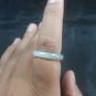Natural Grade A Jadiete Jade ring stone carving Size 6.5 A7109