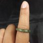 Natural Grade A Jadiete Jade ring stone carving Size 6.5 A7137