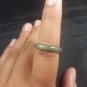 Natural  Grade A  Jadiete  Jade ring stone carving  Size 6.75   A7119