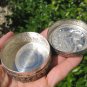 Lion Tiger silver copper 50% box Cambodia art