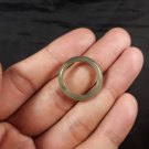 Natural  Grade A  Jadiete  Jade ring stone carving  Size 6.75  A7144