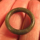 Natural Grade A  Jadeite Jade ring stone mineral carving  Size 6.5 US  A585
