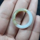 Natural  Grade A  Jadiete  Jade ring stone carving  Size 6.5  A7159
