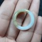 Natural  Grade A  Jadiete  Jade ring stone carving  Size 6.5  A7159