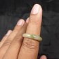 Natural  Grade A  Jadiete  Jade ring stone carving  Size 6.5  A7159