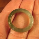 Natural Grade A  Jadeite Jade ring stone mineral carving  Size 7 US  A771
