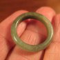 Natural Grade A  Jadeite Jade ring stone mineral carving  Size 6.5 US  A790