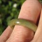 Natural Jadeite Jade Ring Northern Stone Mineral Size 7.25 US A926