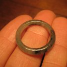 Natural Jadeite Jade ring Thailand jewelry stone mineral size 6.5 A503