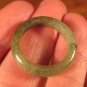 Natural Grade A  Jadeite Jade ring stone mineral carving  Size 7.75 US  A708