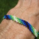 Huichol Bead Indian Bracelet Jewelry Art Hand Made Guadalajara Mexico A33
