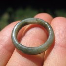 Natural Grade A  Jadeite Jade ring stone carving  Size 6.5 US  A368