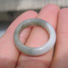 Natural Jade ring Thailand jewelry stone mineral art size 6.5  A306