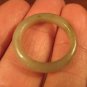 Natural Grade A  Jadeite Jade ring stone mineral carving  Size 6.75 US  A908