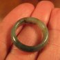 Natural Grade A  Jadeite Jade ring stone mineral carving  Size 7 US  A2010