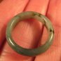 Natural Grade A  Jadeite Jade ring stone mineral carving  Size 7 US  A2010
