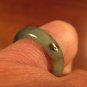 Natural Grade A  Jadeite Jade ring stone mineral carving  Size 7 US  A2010