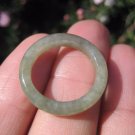 Natural Grade A  Jadeite Jade ring stone mineral carving  Size 7 US  A1901