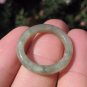 Natural Grade A  Jadeite Jade ring stone mineral carving  Size 7 US  A1901