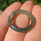 Large Natural White Jadeite Jade ring Thailand jewelry stone size 9.5 A601