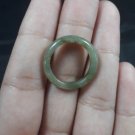 Natural  Grade A  Jadiete  Jade ring stone carving  Size  6.5   A7128