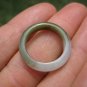 Natural Grade A  Jadeite Jade ring stone mineral carving  Size 6.25 US  A2247