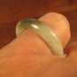 Natural Grade A  Jadeite Jade ring Mineral stone art  Size 7.5 US  A620