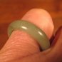 Natural Grade A  Jadeite Jade ring stone mineral carving  Size 7 US  A582